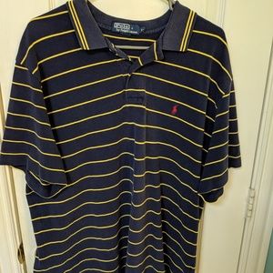 Vintage Ralph Lauren striped polo shirt